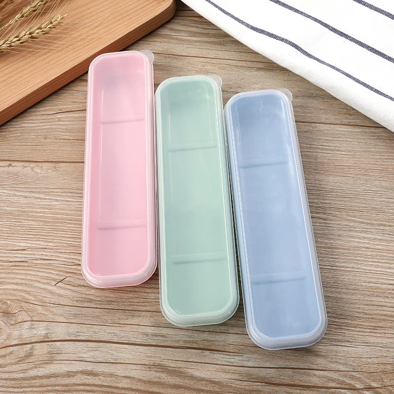 Bamboo Cutlery Travel - Tableware Box Portable Cutlery Case Spoon