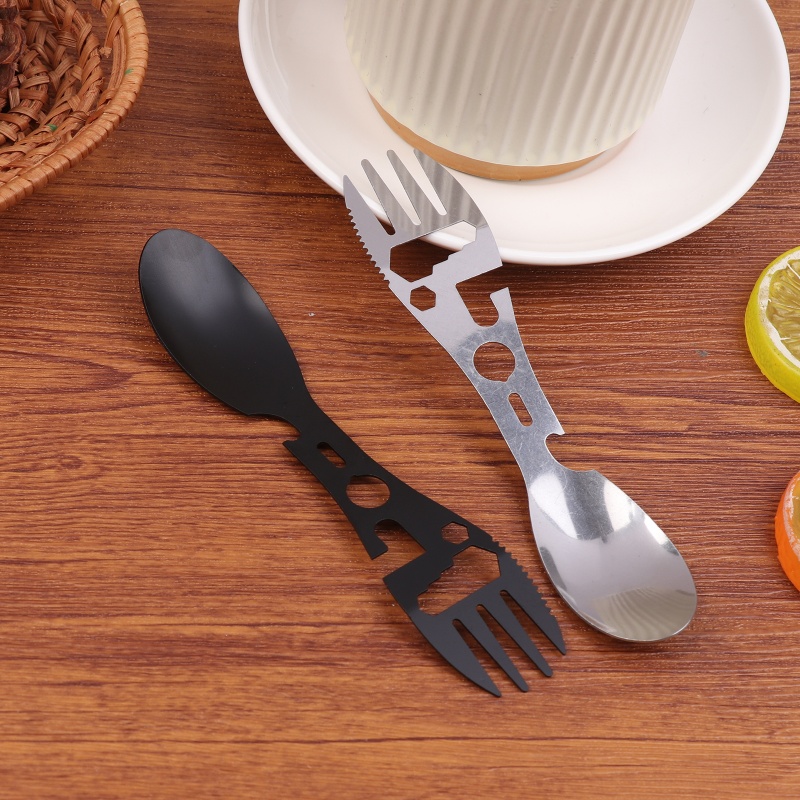 1/5Pcs 10 In 1 Camping Utensil - đánh giá và giá Bamboo Cutlery Travel
