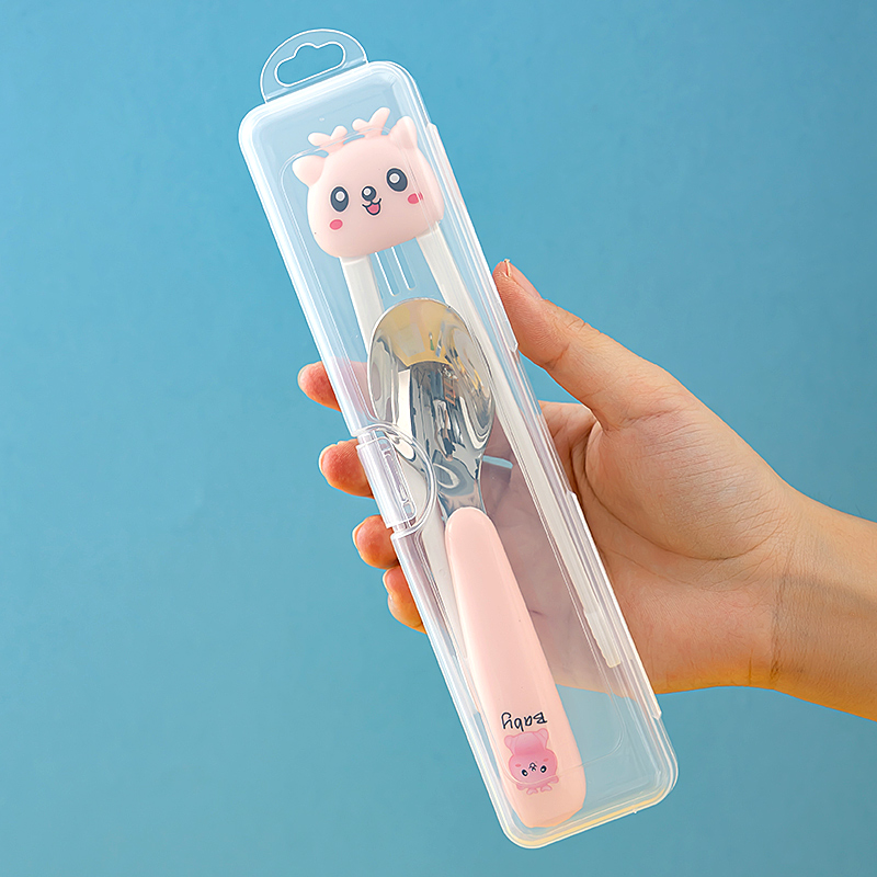 Portable Transparent Tableware - đánh giá và giá Bamboo Cutlery Travel