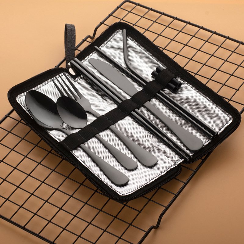New 10pcs Portable Utensils Tr - đánh giá và giá Bamboo Cutlery Travel