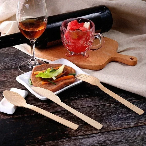 Reusable Bamboo Travel Cutlery - đánh giá và giá Bamboo Cutlery Travel