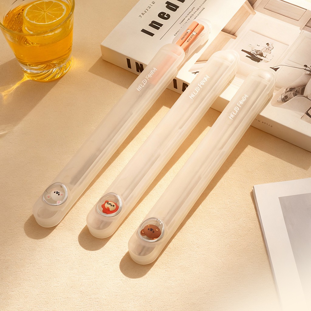 1 Pair Portable Chopsticks 316 - đánh giá và giá Bamboo Cutlery Travel