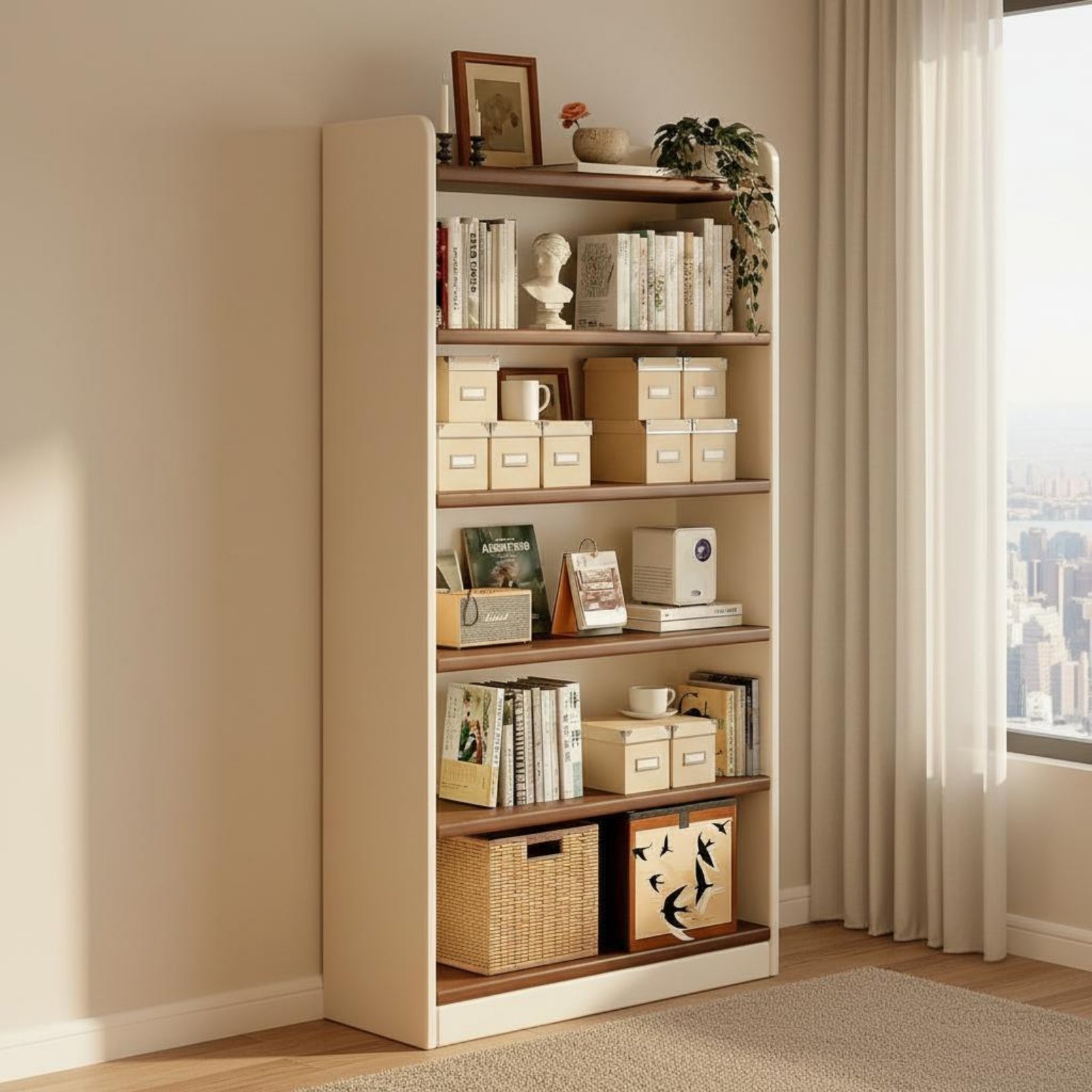 Multi-Tier Book Organizer Larg - đánh giá và giá Sustainable Living Homes