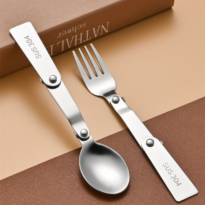 1PC/3PCS Stainless Steel Porta - đánh giá và giá Bamboo Cutlery Travel