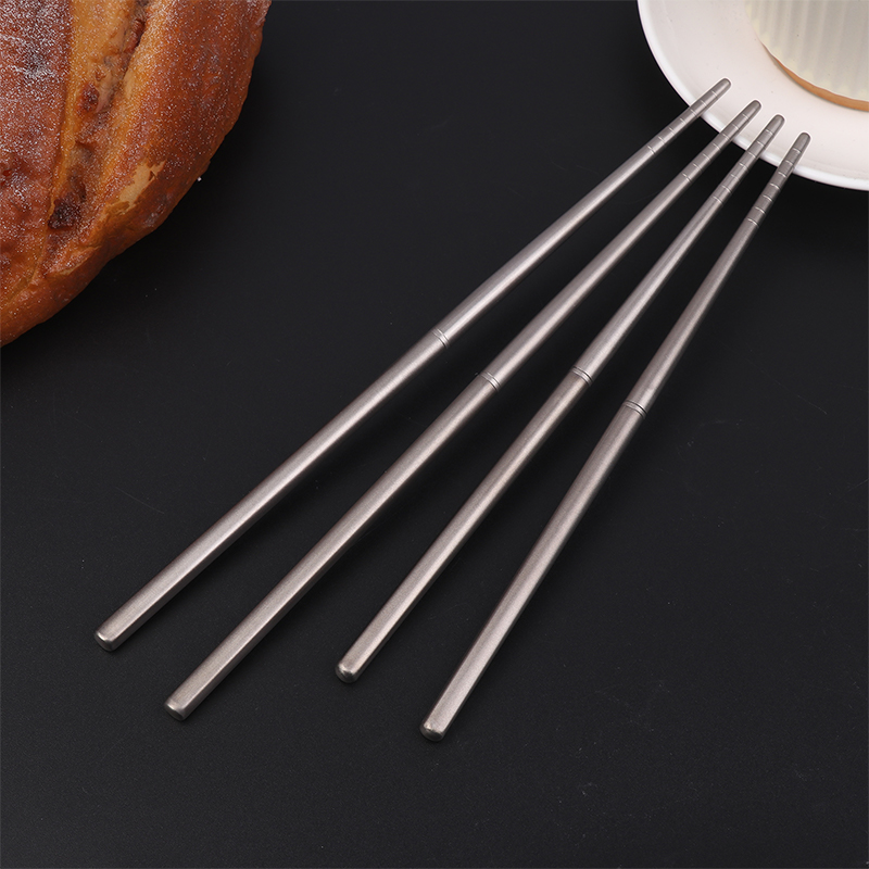 Ultralight Titanium Alloy Chop - đánh giá và giá Bamboo Cutlery Travel