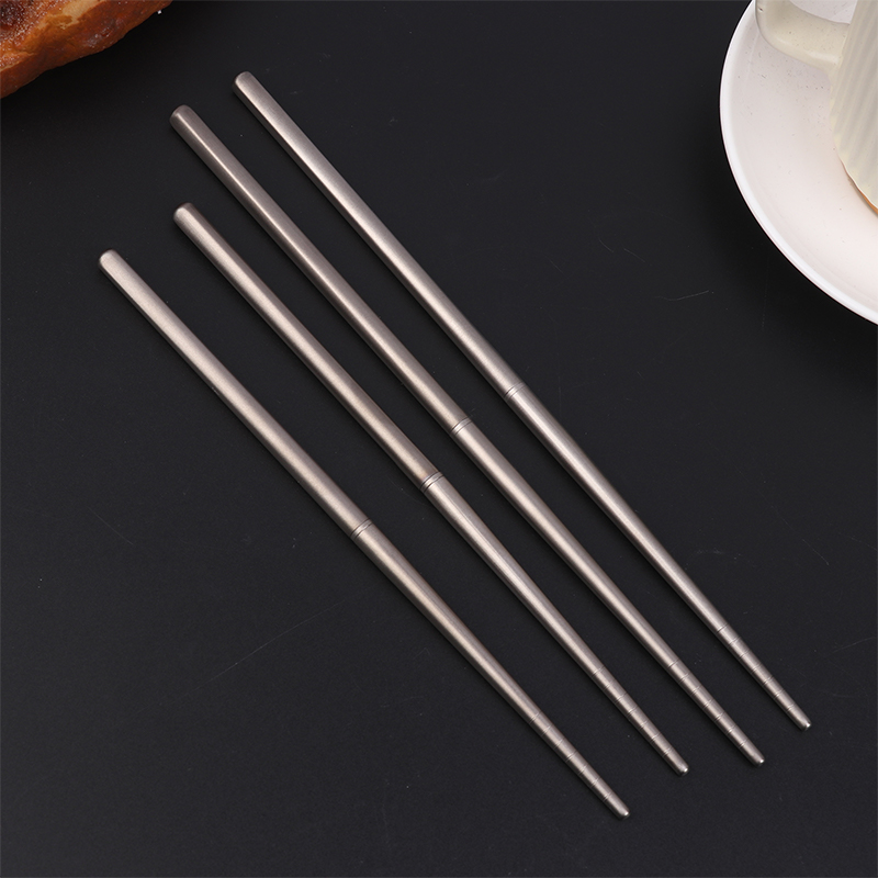 Ultralight Titanium Alloy Chop - đánh giá và giá Bamboo Cutlery Travel