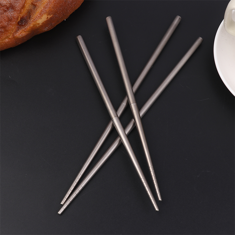Ultralight Titanium Alloy Chop - đánh giá và giá Bamboo Cutlery Travel